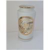 Image 1 : CHOKIN 24K GOLD EDGE WHITE FLORAL VASE 3" X 6"