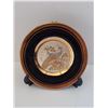Image 2 : CHOKIN 24K GOLD EDGE PEACOCKS PLATE 6"