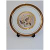 Image 1 : CHOKIN 24K GOLD EDGE LILIES PLATE 6"