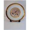 Image 2 : CHOKIN 24K GOLD EDGE LILIES PLATE 6"