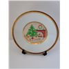 Image 2 : CHOKIN 24K GOLD EDGE CHRISTMAS PLATE 6"