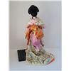 Image 3 : GEISHA GIRL ON WOODEN PLATFORM 7" X 15.5"