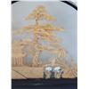 Image 3 : LARGE CHINESE CORK ART CARVING 10.5" X 14.5"
