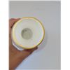 Image 5 : ITALIAN ASIAN MILK GLASS (LIKE) VASE 3" X 9.5"