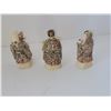 Image 3 : CHINESE 3 WISE MEN STATUES IVORY OR RESIN? 1.5" X 3.75"-4"