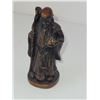 Image 2 : UNKNOWN MATERIAL CHINESE 3 WISE MEN STATUES 1" X 2.75"