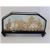 Image 1 : VINTAGE CHINESE CORK ART CARVING 8" X 4"