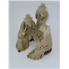 Image 2 : 3 OLD CHINESE DEBATING MEN 2.75" X 3"