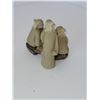 Image 4 : 3 OLD CHINESE DEBATING MEN 2.75" X 3"