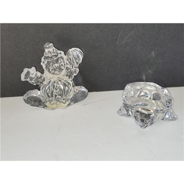 LOT OF 2 PRINCESS HOUSE CRYSTAL DECOR