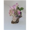Image 3 : CAPODIMONTE SINGLE ROSE ON A BRANCH 7" X 5"
