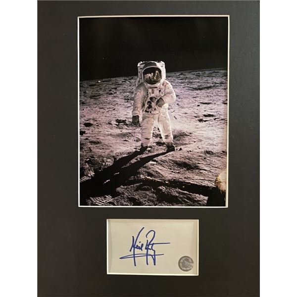 Neil Armstrong Apollo XI Astronaut Signature Cut