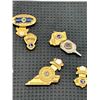 Image 3 : COLLECTION OF VINTAGE LIONS LAPEL PINS