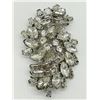 Image 3 : UNIQUE DESIGN WHITE CRYSTAL BROOCH