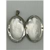 Image 3 : LARGE STERLING SILVER PHOTO PENDANT