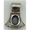 Image 4 : MYSTIC TOPAZ STERLING PENDANT