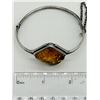 Image 3 : GEOMETRIC AMBER STERLING BRACELET