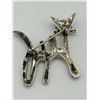 Image 4 : ADORABLE STERLING SILVER CAT BROOCH