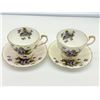 Image 1 : PAIR OF PARAGON TEA CUPS AND SAUCERS - EXCELLENT CONDITION