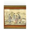 Image 2 : HAND PAINTED ASIAN FRAMED ARTWORK LOT 2