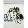 Image 1 : NICE LOT OF COSTUME JEWELLERY WITH REAL