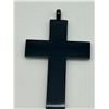 Image 2 : LARGE BLACK ONYX CROSS PENDANT