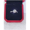 Image 1 : LADIES 2.0 CT MOISSANITE ENGAGEMENT STYLE RING
