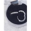 Image 2 : LADIES NEEDLE EARRINGS SIZE 8MM STAMPED 925