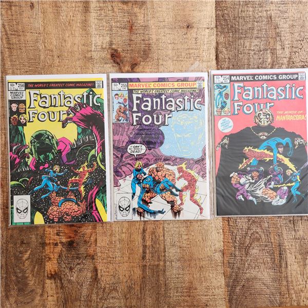 Fantastic Four 254 255 256