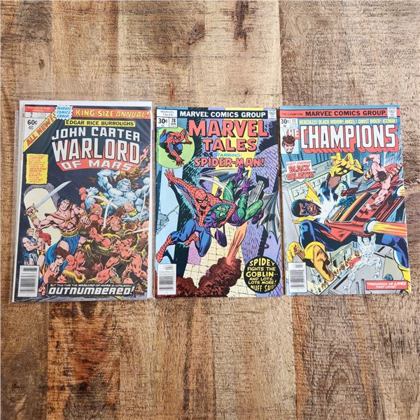 Marvel Comics x3