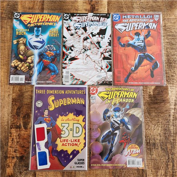 Modern Age Superman Comics x 5