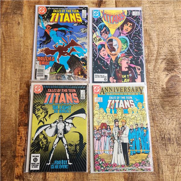 Tales of the Teen Titans Comics x 4