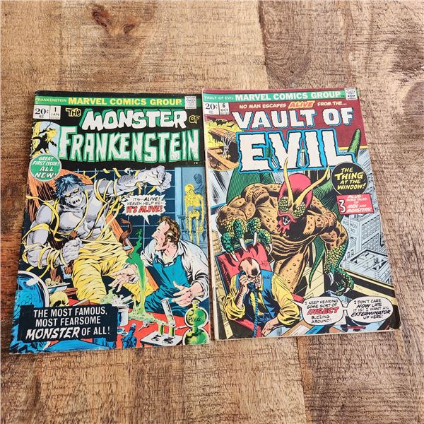 DC Horror Comics x 2 Silver Age