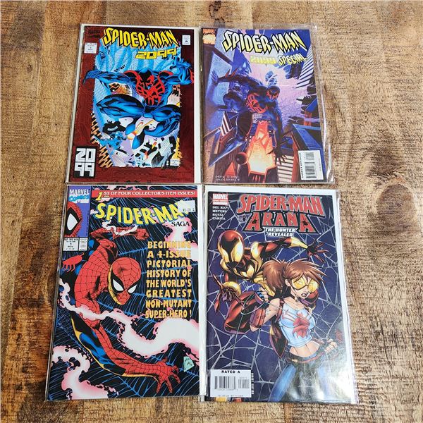 Spiderman #1 Comics x 4