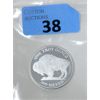 Image 1 : 1 Oz .999 Silver Buffalo 2-Sided Art Round 