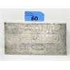 Image 1 : 100 Oz .999+ Silver Serial Numbered Engelhard Bar