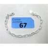 Image 1 : .925 Sterling Silver Chain Bracelet 