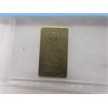 Image 2 : 1/100 Oz .9999 Fine Gold Scottsdale Lion Bar