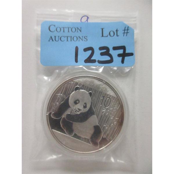 30 Gram .999 Silver 2015 Chinese Panda Coin