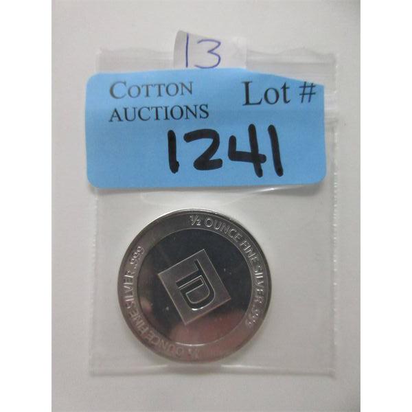 1/2 Oz .999 Silver TD Bank Round