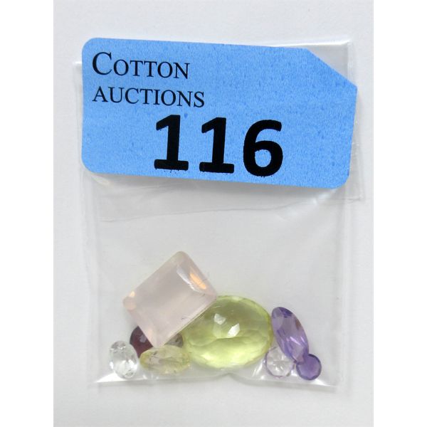 51.5 CTW Loose Assorted Gemstones 