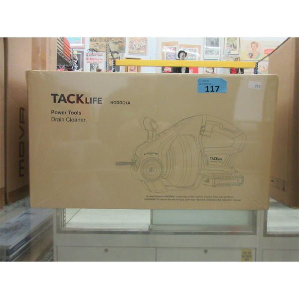 New TackLife Cordless Drain Cleaner / Auger