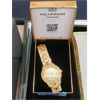 Image 2 : New Halukakah Gold-Tone Crystal Encrusted Watch