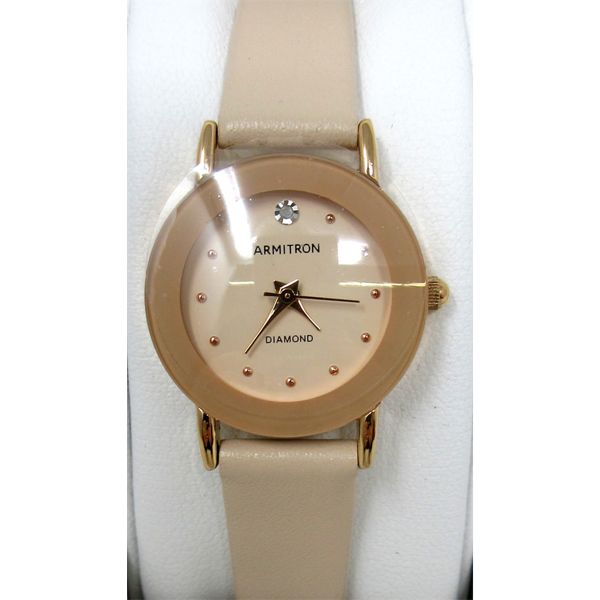 New Ladies Armitron Diamond Set Watch