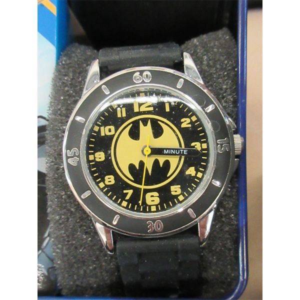 Child's New Batman Watch in Gift Tin 