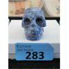 Image 1 : 454 Carat Blue Jasper Skull - Hand Carved