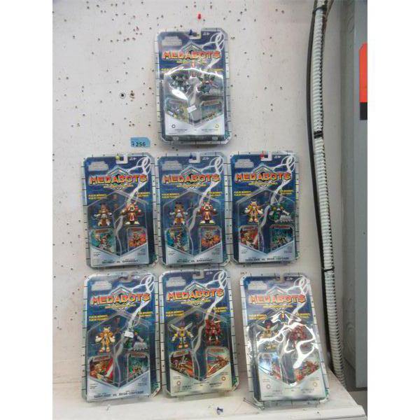 7 Hasbro Medabots 2 Pc. Figurine Sets