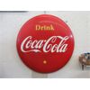 Image 1 : 48" Coca-Cola Porcelain Button Sign 1954