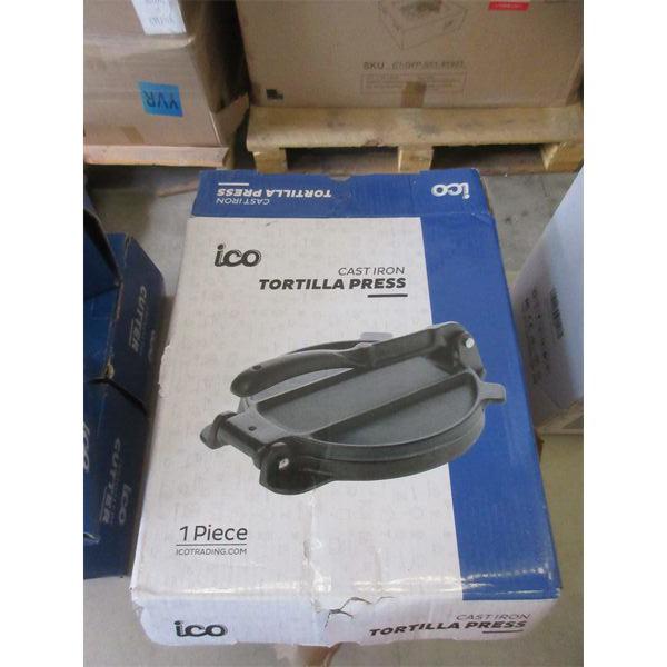 4 ico Cast Iron Tortilla Presses