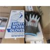 Image 1 : 8 New Pairs of XXL Brigic Work Gloves- Rubber Palm